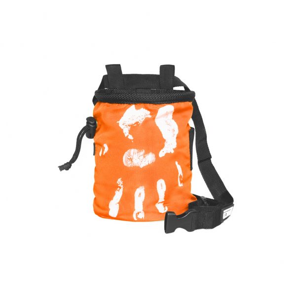 Chalk Bag Hand of Fate orange